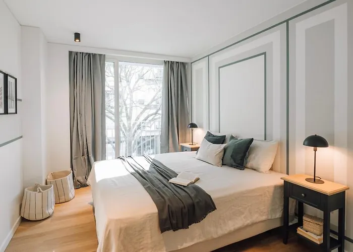 Tamariz - 1 Bedroom And Pool In Avenidas Novas 아파트