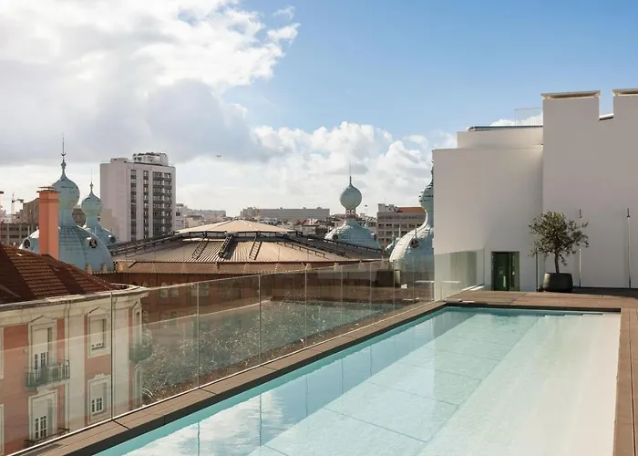 Tamariz - 1 Bedroom And Pool In Avenidas Novas 리스본